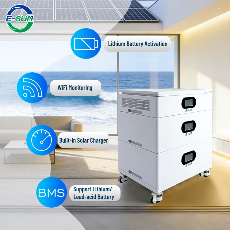 Stackable All in One Solar Energy Storage System 6KW 16KWH New Generation Modular Smart Scalable Battery Pack Home Use