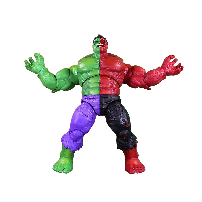 Marvel Legends Composto Rosso Verde Increciabile Hulk 8" Action Figure Allentate