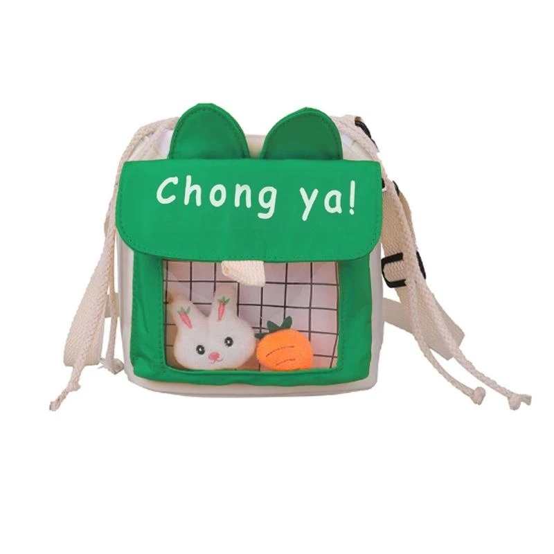 

Canvas Shoulder Bag Small Crossbody Bags for Girls Drawstring Closure Design Roomy Capacity Lightweight