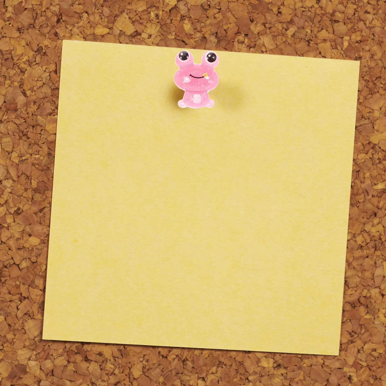 

30Pcs Resin Frog Pushpins Candy Color Thumbtacks for Cork Board Maps Office Desk Supplies Pins for Cork Board