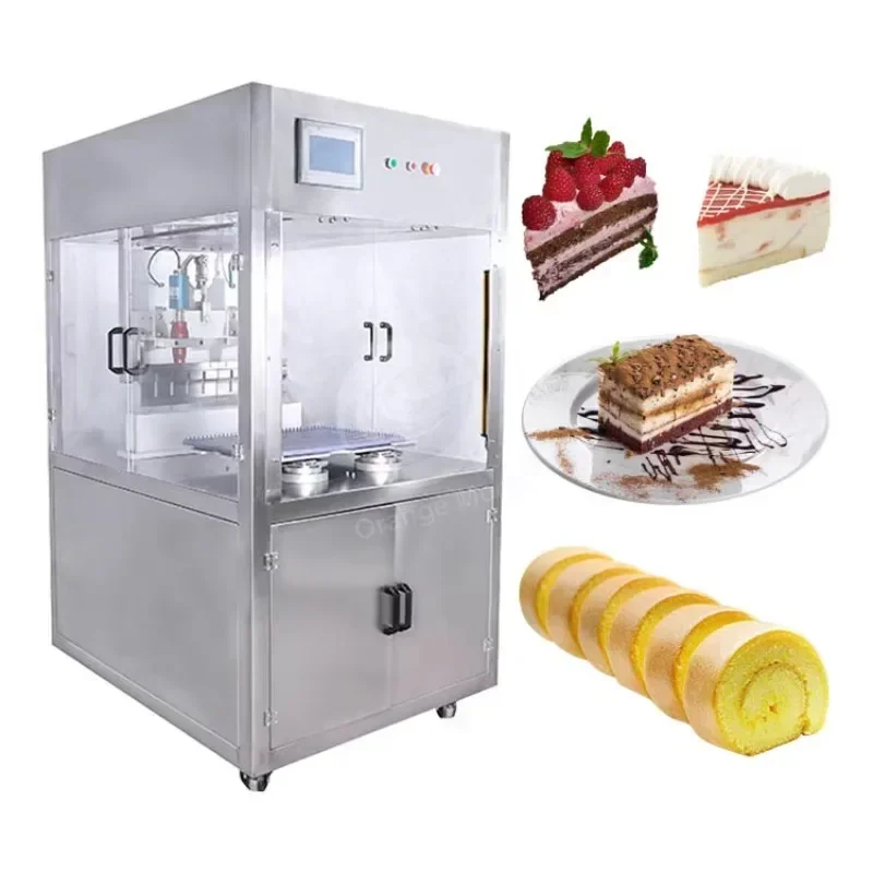 ORME Vertical Ultrasound Sheet Cake Slice Cut Machine Automatic Ultrasonic Triangle Cake Slicer Machine