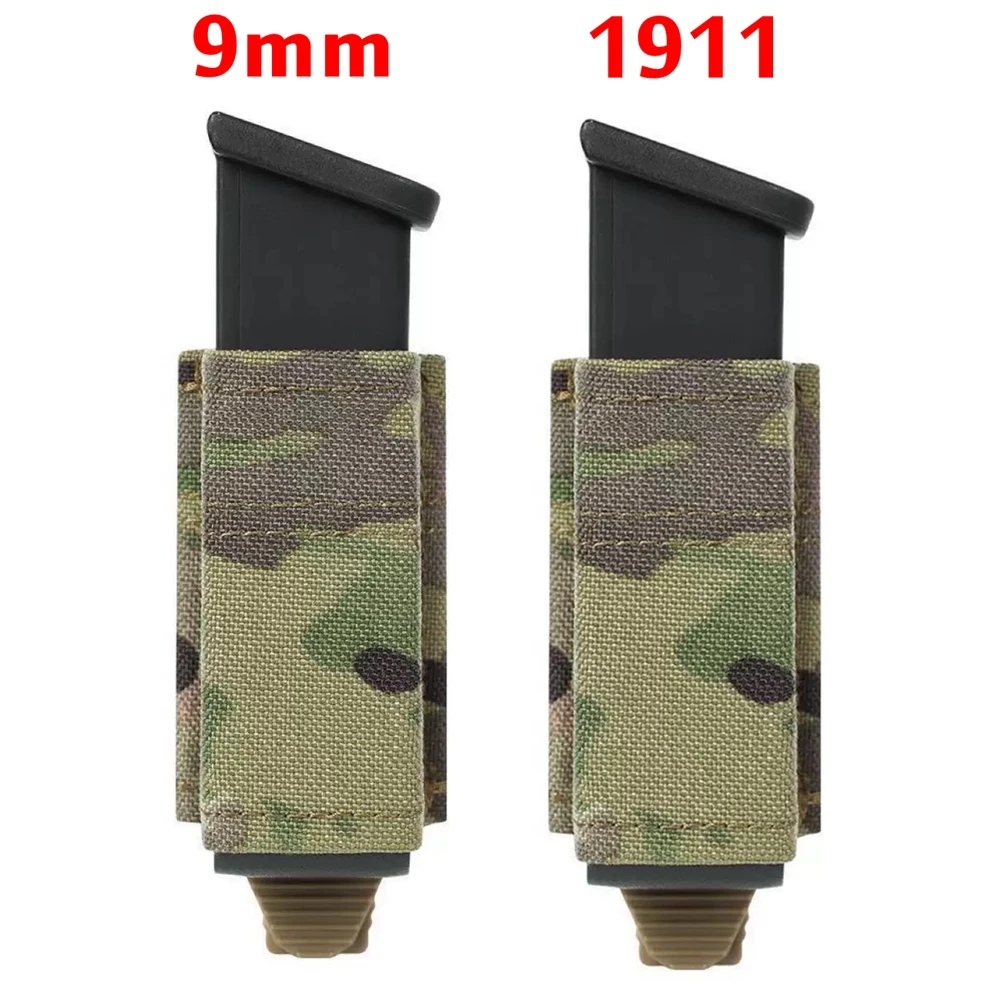 

FAST 1911/9mm Single Mag Pouch Tactical Molle Single Magazine Holster for GLock 17 19 22 23 43 Combat 9mm Mag Bag