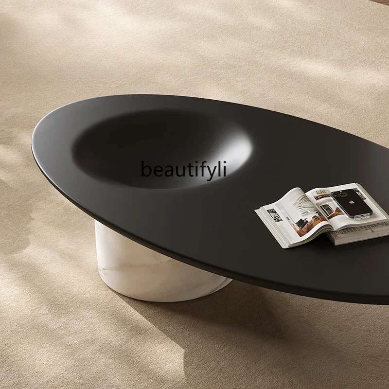 

yj15 Italian Modern Minimalist Light Luxury Home Model Room Coffee Table