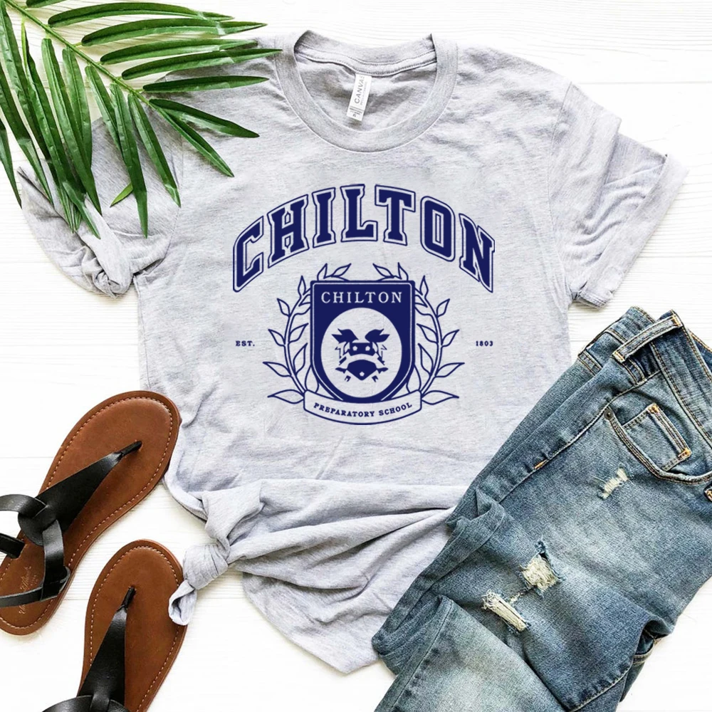 Gilmore Girls T-shirt Chilton School Chilton Est 1803 Shirt G Girls Rory Chilton Alumni Tees Short Sleeve Tv Shirts Fans Merch