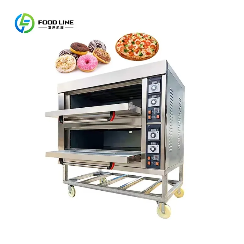 Customized Complete Bakery Equipment Professional Luxury Electric Croissant Deck Bake Oven Price of Cake Pastry Oven