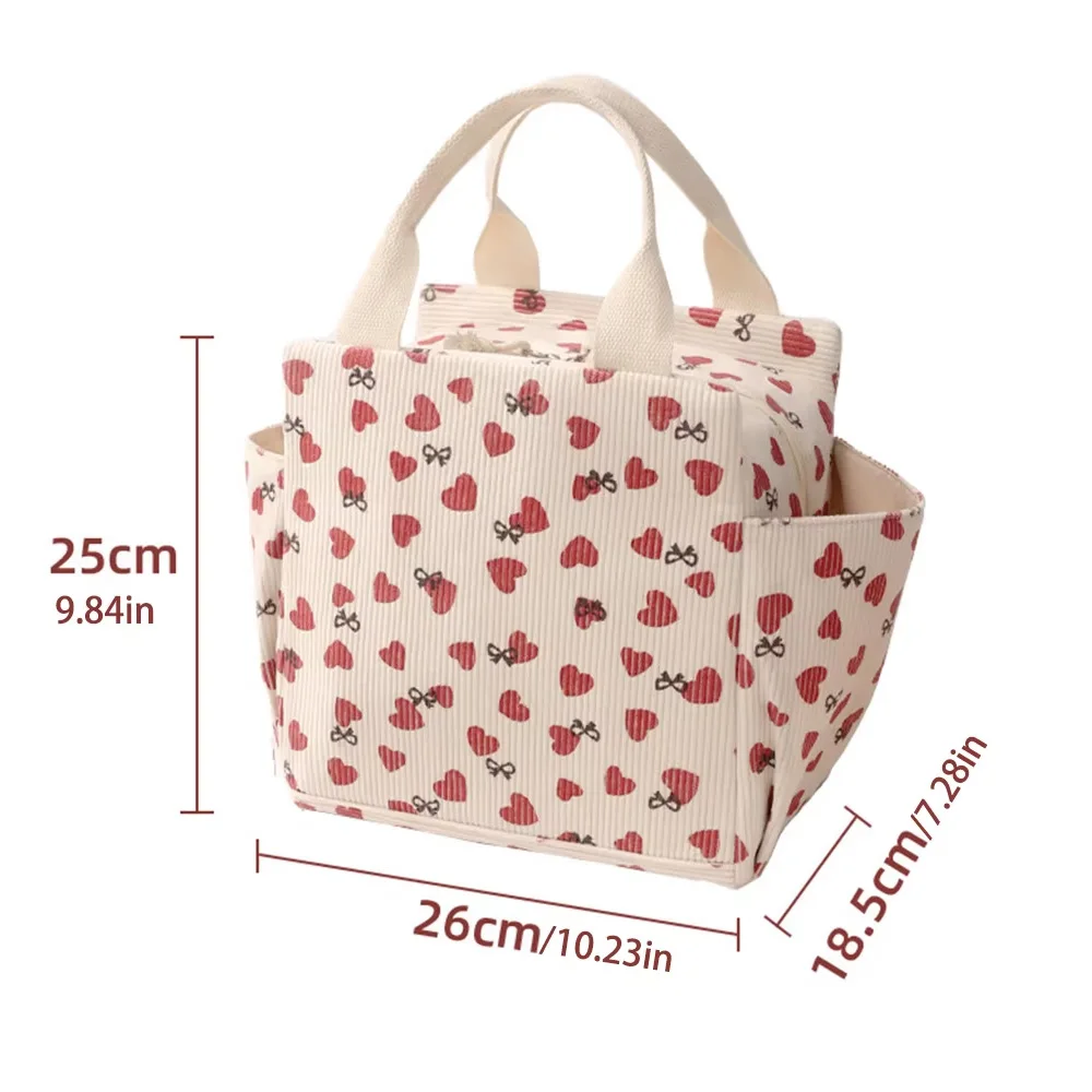 حقيبة الغداء هذه، وصندوق الغداء المعزول، وحقيبة اليد المبردة الكبيرة المقاومة للتسرب وقابلة لإعادة الاستخدام مناسبة لكل من الرجال والنساء. أ-د إتش