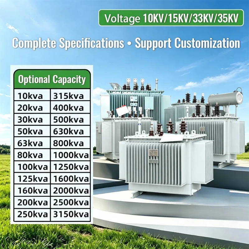 Low Loss 1000kva Oil Immersed Transformer S11 Three Phase Electrical Power Transformer Oil Insulated Power Transformer Supplier