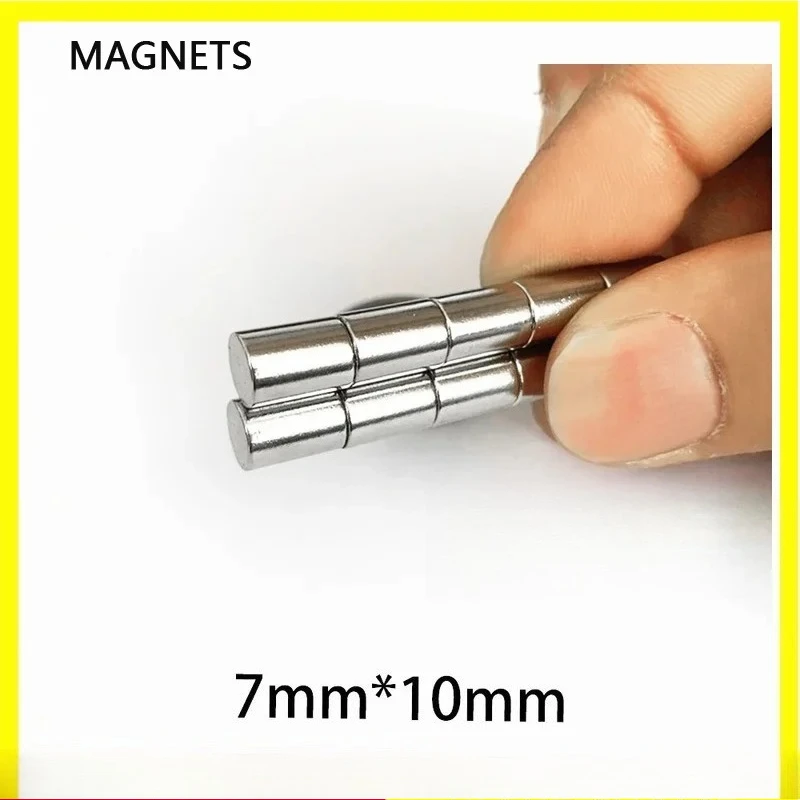7x10mm Round Magnets Strong Powerful Magnetic 7x10mm For Fridge,DIY,Building,Scientific,Craft,Education 7*10