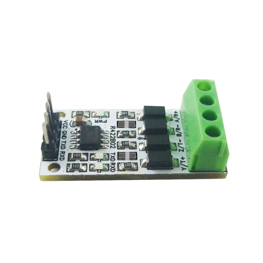 RS232 TTL to RS422 Converter Module UART PWM GPIO Digital Signal Full-Duplex Transceiver 3.3V 5V for Raspberry Pico Pi Zero W