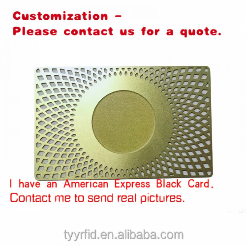 

custom.Custom Access Control Card RFID Metal Business Membership Cards HF 13.56Mhz NFC Metal Card