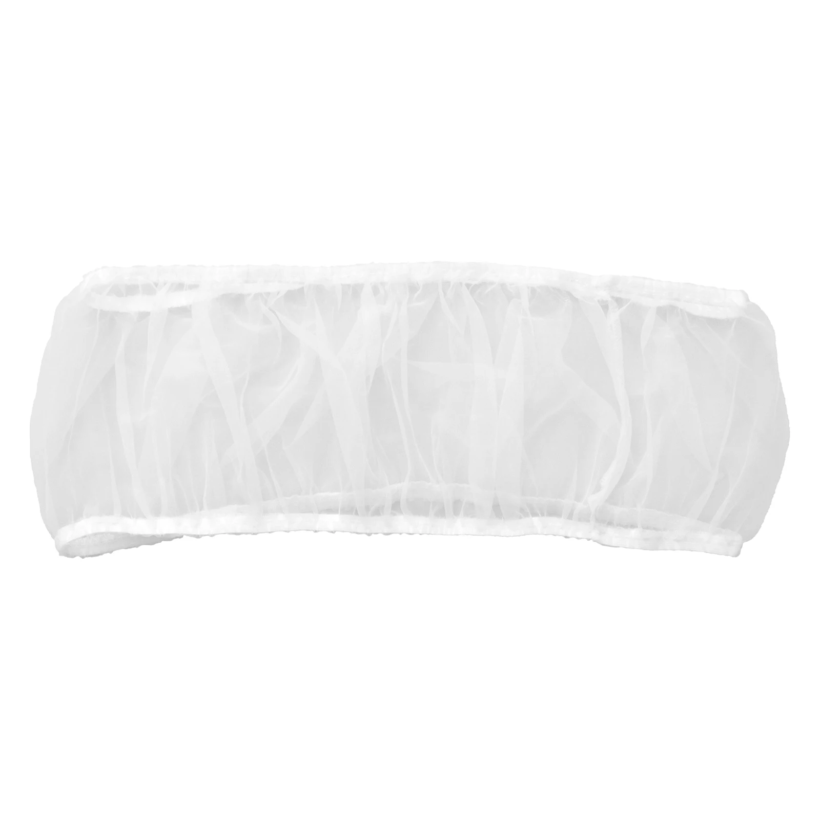 

The Birdcage Mesh Protector Skirt Cover for Small Parrot Net Tidy Skirts Covers White
