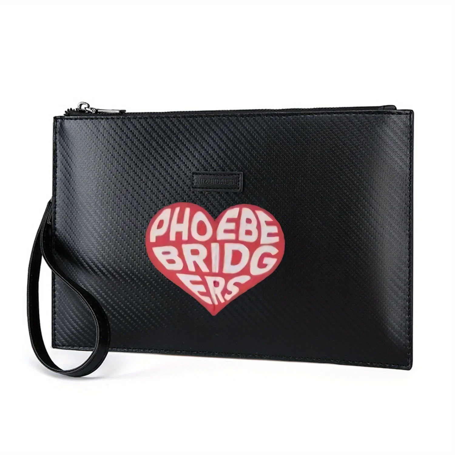 coracao-phoebe-bridgers-palavra-design-elegante-impresso-pu-bolsa-masculina-elegante-e-pratica-para-transporte-diario