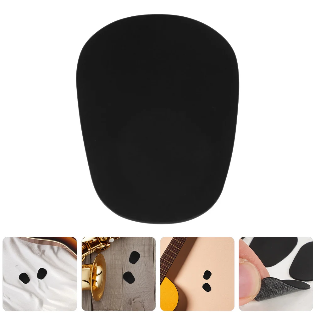 

32pcs Saxophone Mouthpiece Pads Oval Silicone Cushion For Alto Tenor Clarinet Thumb Rest Leak Prevention Durable Musician