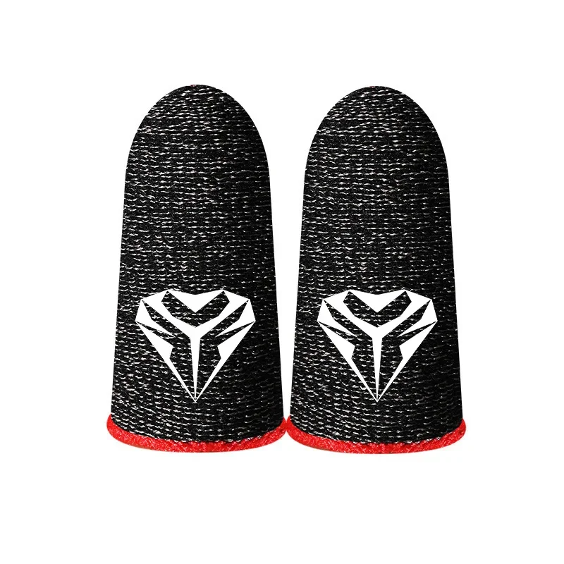 1-5Pairs Mobiele Game Vingertop Handschoenen Transpiratie Antislip Gaming Vinger Mouw voor PUBG Ademende Vingertop Cover Duim handschoen