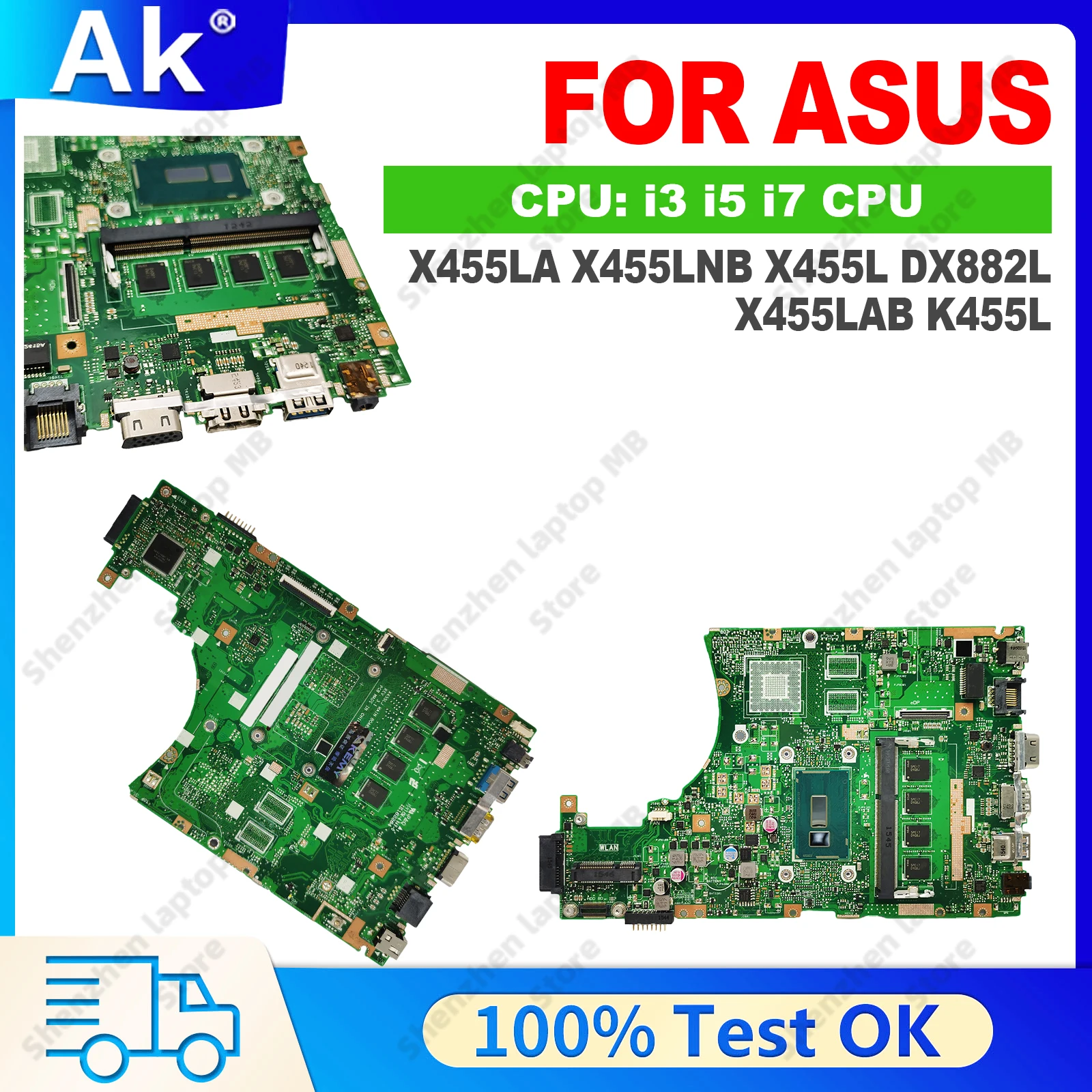 Pc Gaming I5 - X455LA X455LD Anakart ASUS X455LJ X455LF