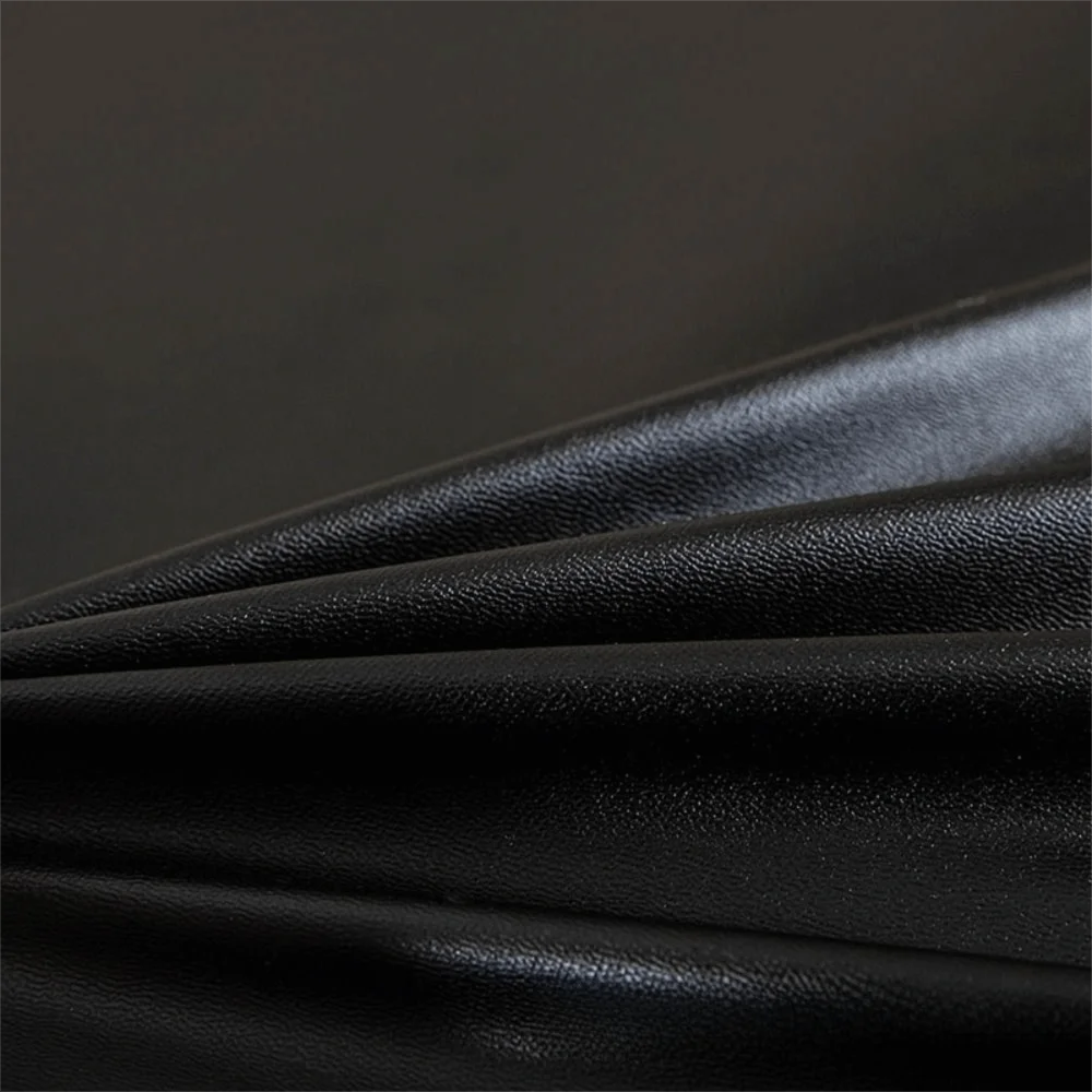 Square Shape PU Leather Chair Cover Oil-resistant Removable Elastic Chair Slipcover PU Leather Anti-dirty Protection