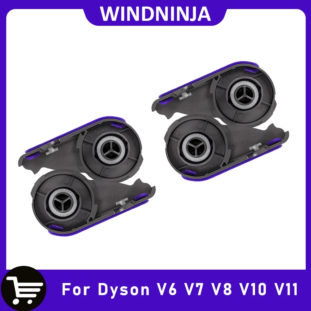 Roller Brush Bar End Cap Cover For Dyson V6 V7 V8 V10 V11 Vacuum Cleaner Replacement Parts Roller Brush End Side Cap Side Cover