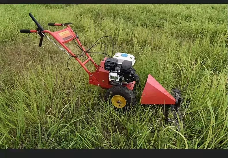 Petrol Gas Power Source Sod Grass Cutter / Lawn Grass Cutting Machine Lawn Mower