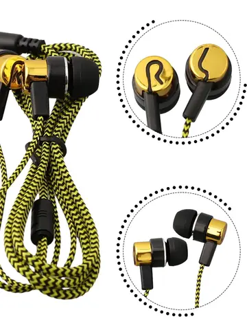 3.5mm In-Ear Wired Headphone 2 Basic Box Bass Stereo Earbuds Mobile Headphone Noise Cancelling Superb Bass Stereo Earphone