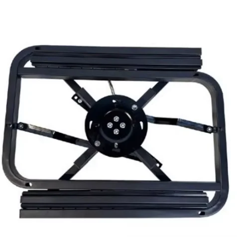 

1.6-2.4 Meter Three-in-One Guide Rail Dining Table Rotating Long Hardware Rack Functional Stable Non-Wobble Design