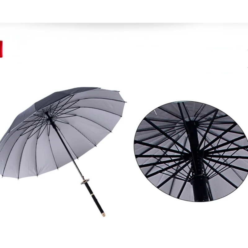 Wedding Designer Umbrellas Free Shipping Chinese Katana Sword Umbrella Uv Protection Paraguas Mujer Household Merchandises BD