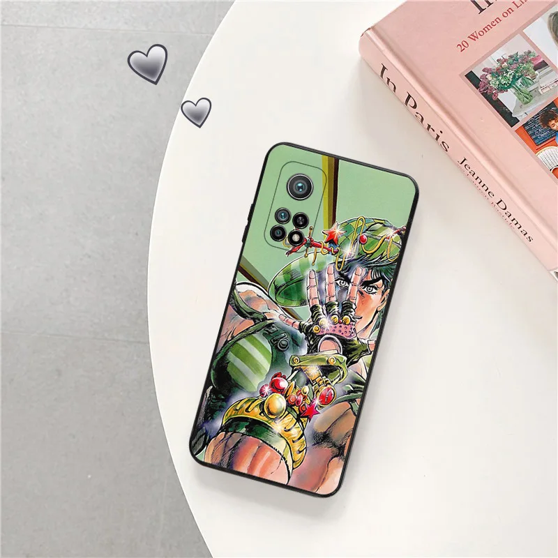 Ultra Thin JOJO Jonathan Joestar Black Phone Case for Redmi Note13 4G 12s 12c 13c Note12 Xiaomi 13 12 Lite 12x 12t Pro Cover