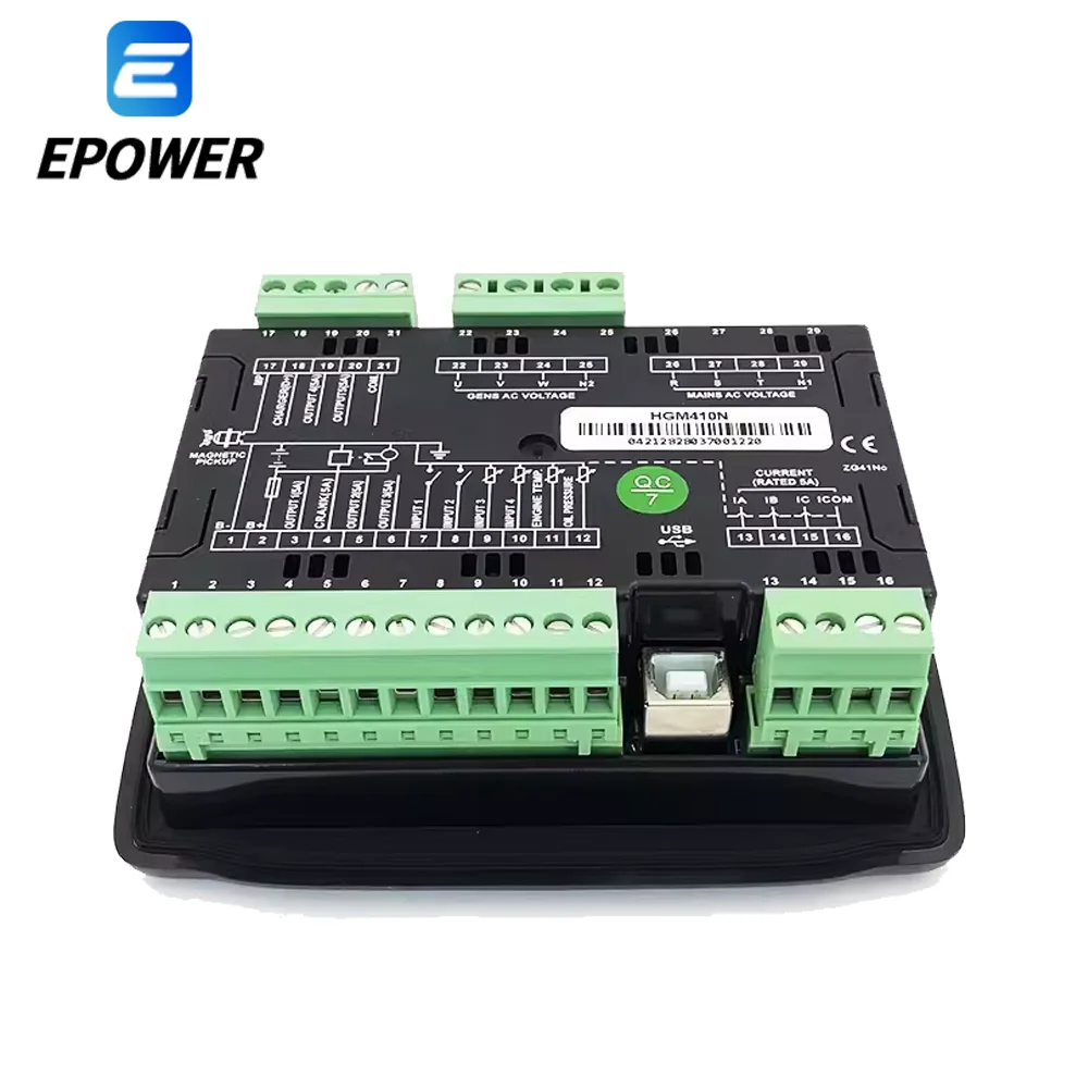 Smartgen HGM420N Generator Controller HGM410N LCD Display Remote Signal Control Panel