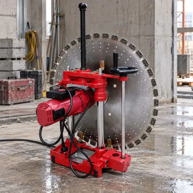 Wall Saw Machine for Concrete Slabs Concrete Sectioning Customized Brick Wall Cutting Machine for Controlled Demolition