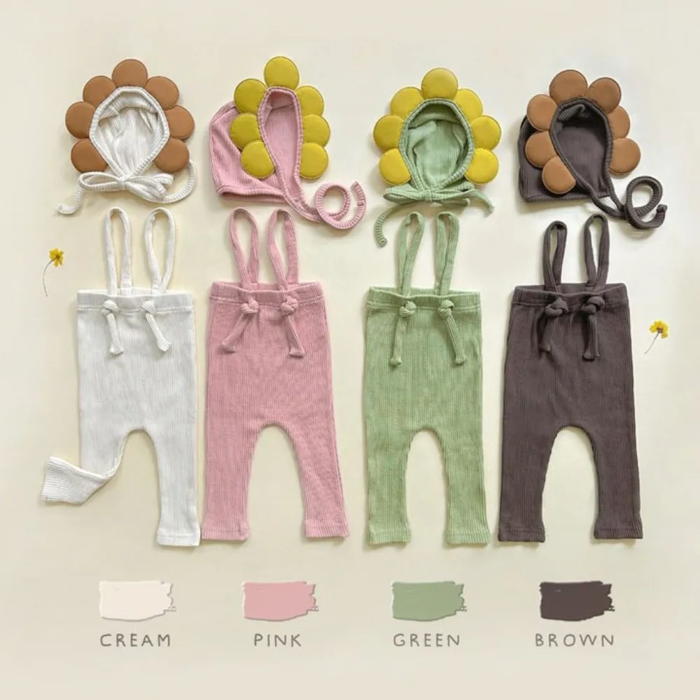 

Новые весенние детские брюки-комбинезоны в корейском стиле, модные, высокоэластичные, для малышей