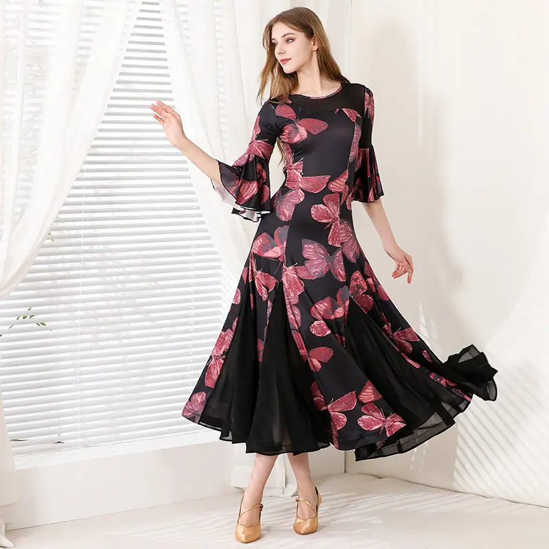 2026-woman-new-modern-dance-dress-national-standard-dance-ballroom-dance-waltz-dress-my910
