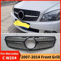 Diamante Stile Paraurti Anteriore Griglia Racing Grill Styling Facelift Per Mercedes Benz C W204 C43 2007-2014 C300 C200 C250 C350 C180