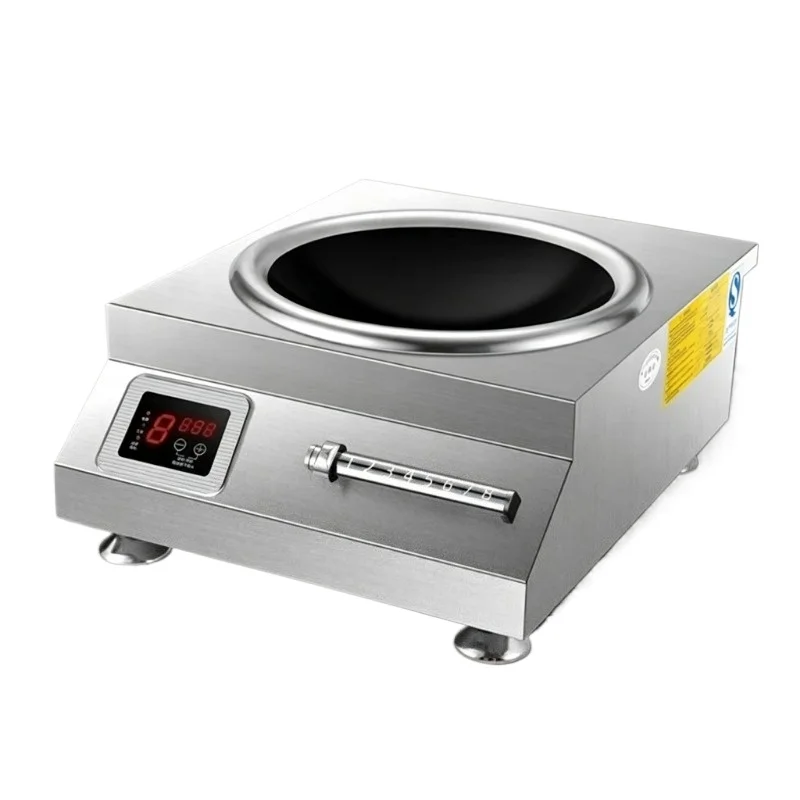 5000W Commercial High-Power Induction Cookers Suitable for Household Restaurant Canteen Electromagnetic Cooker Open Stove 220V