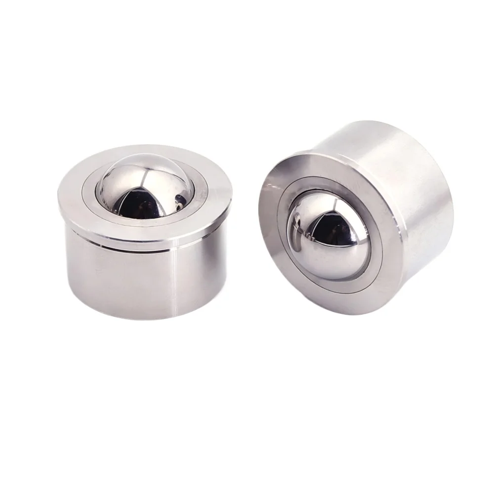1/2 pezzi Rullo a sfere in acciaio diametro 9/11/13/17/20/26/32 cuscinetto ad occhio di toro rullo universale in acciaio inossidabile