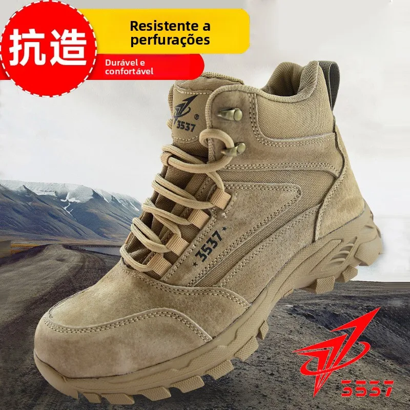 men's-high-top-safety-work-boots-anti-piercing-outdoor-climbing-shoes-wear-resistant-and-non-slip-construction-site-shoes