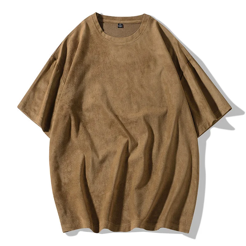 150KG Plus Size Summer Oversized T-shirt Men Bust 148 7XL 8XL O-neck Loose T-shirts