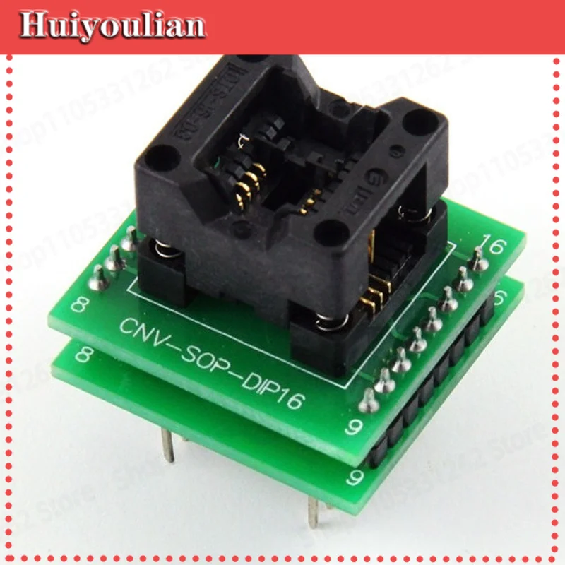 Universal SOP-8 To DIP8 Programming Socket Adapter Narrow Body 150mil/3.8mm SF-SOP8-150A