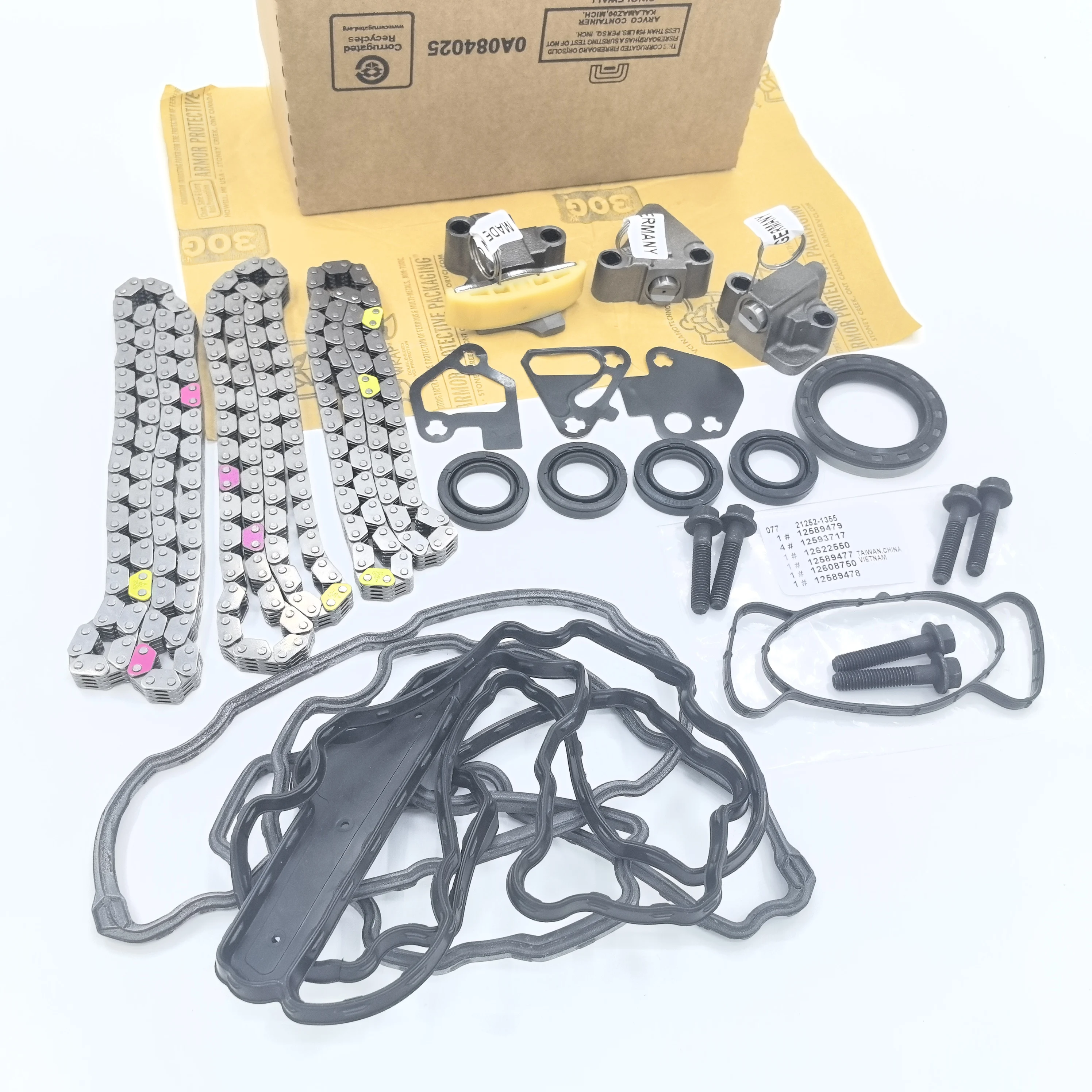 Auto Engine repair kit Timing chain kit for Chevrolet Captiva Equinox Cadillac CTS SRX GMC/Buick 12700437 12679118 12693217