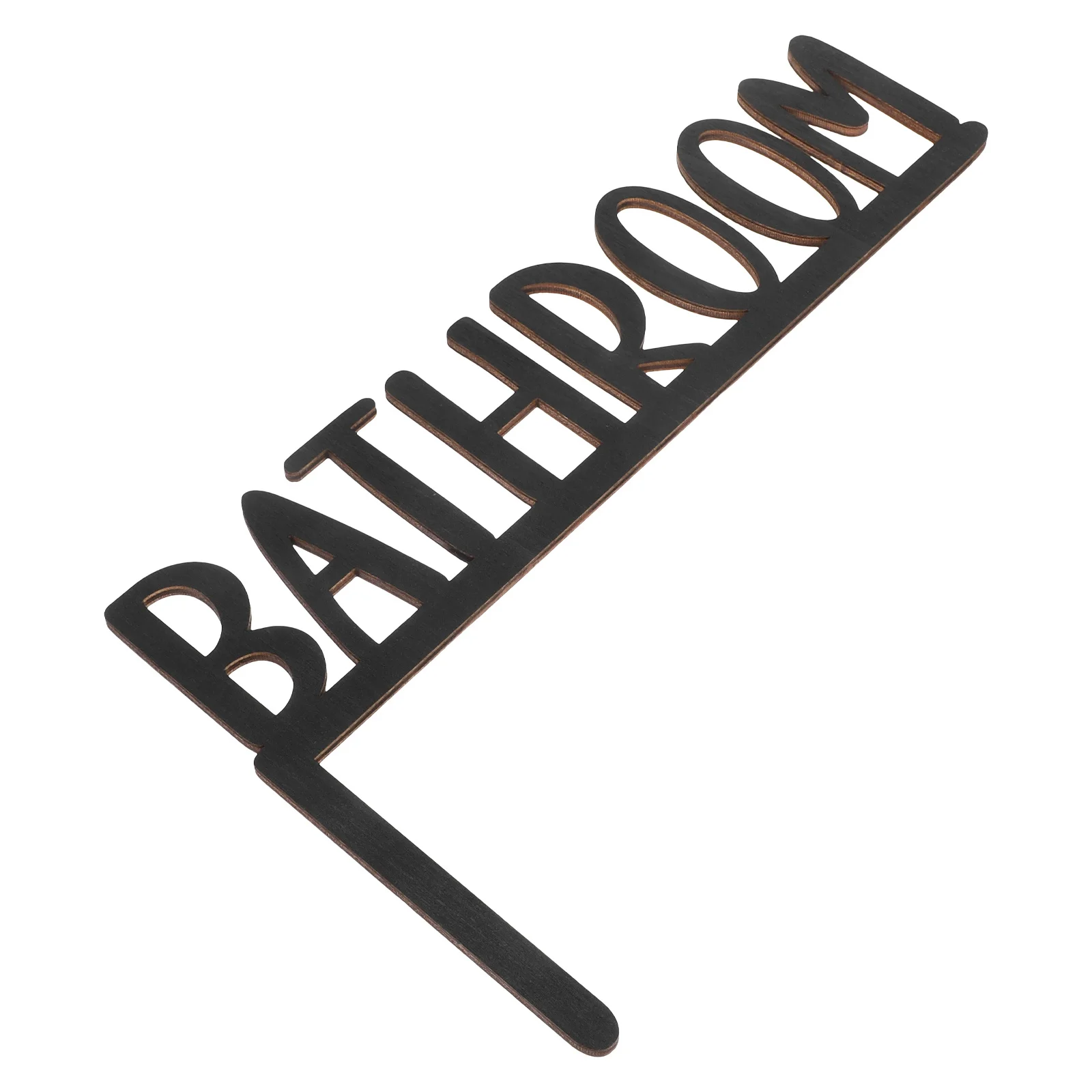 

Bathroom Wooden Door Sign Rustic Wood Craft Restroom Decor Small Bathroom Door Decoration Home Wall Art Farmhouse Style