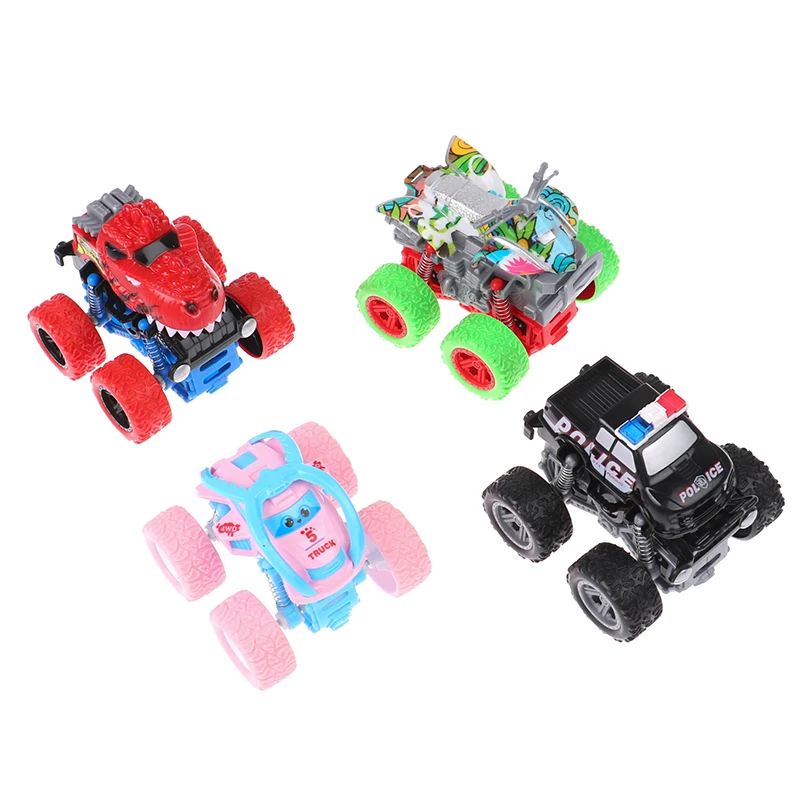 4 Wheels Monster Dinosaur Trucks Inertia Car Toys for Kids Boys Girls Gifts 2022 NEW