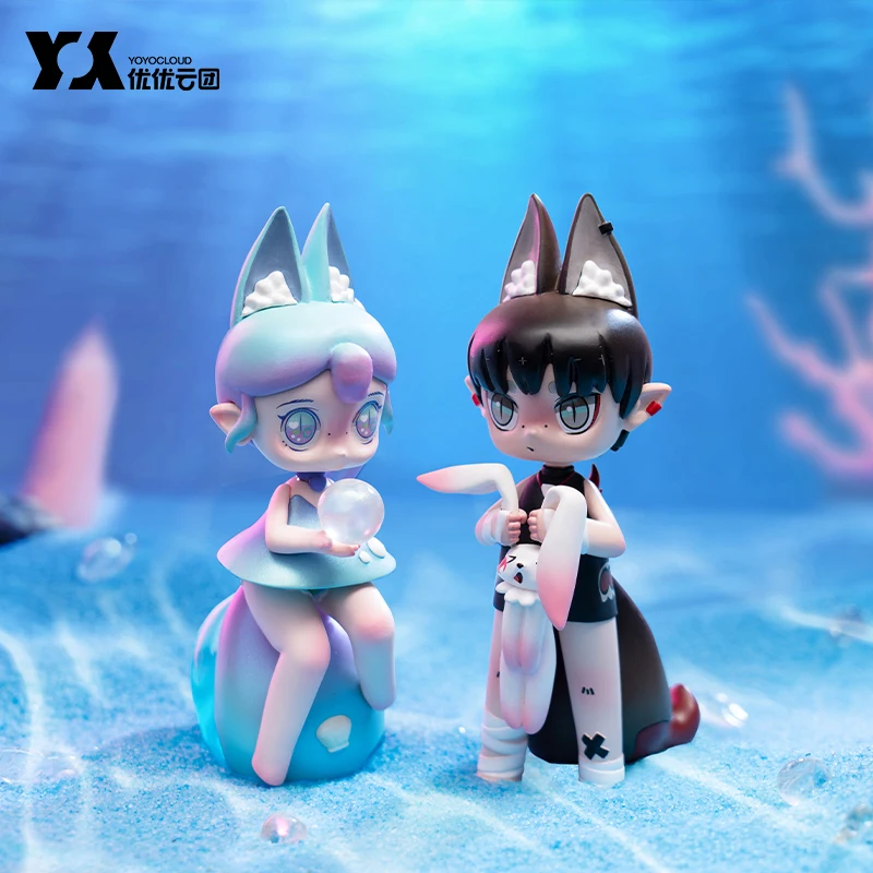 

Fox Journey Wonderland Domain Blind Box Surprise Doll Birthday Gift Anime Figures Action Surprise Box Blind Bag Toys Home Decore