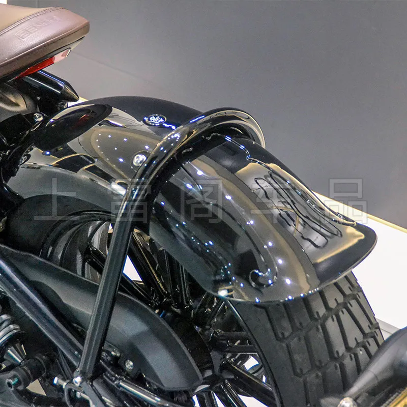 Suitable forNapoleon 250 modified rear fender lengthened fender tile anti-sand water fender plastic steel material retro
