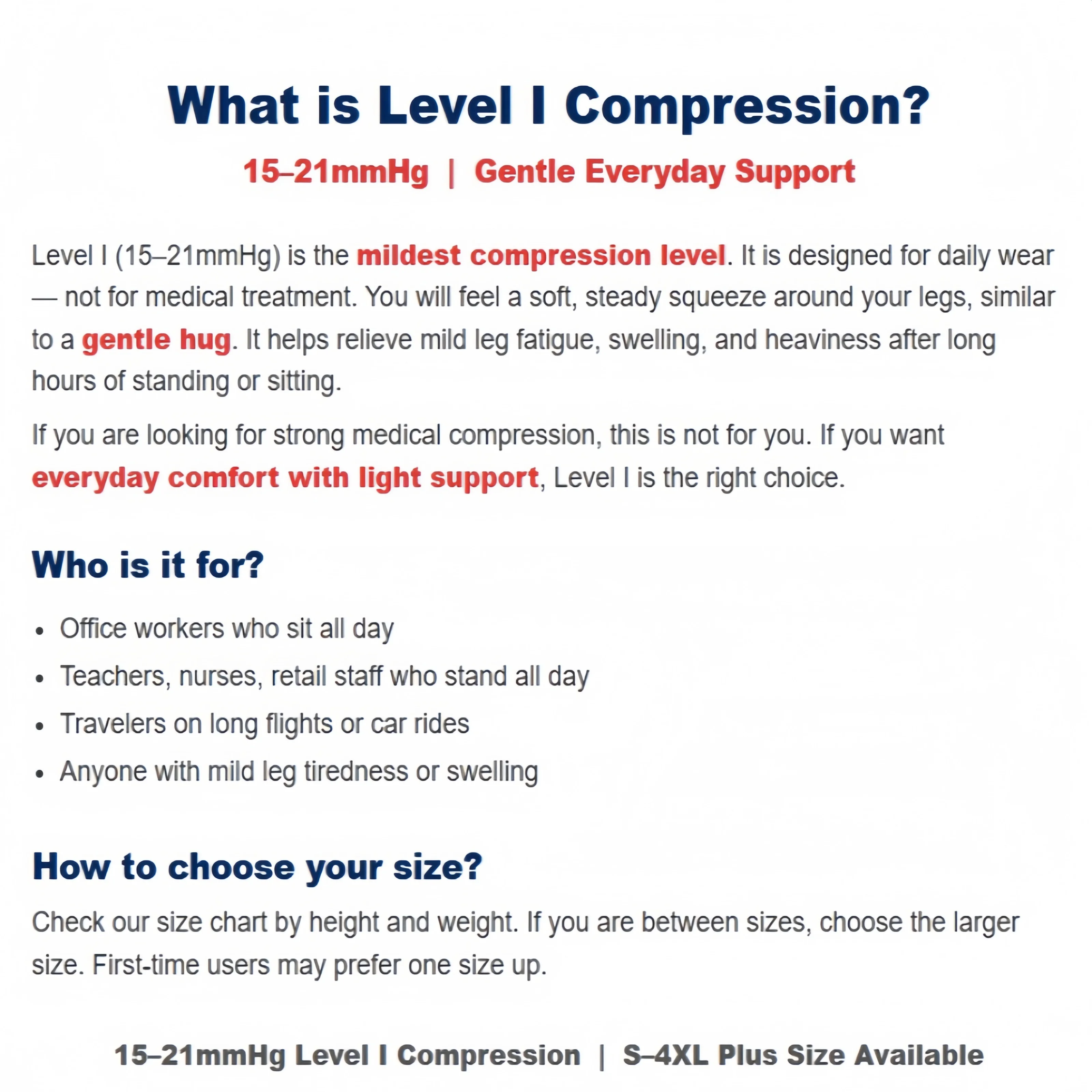 Compression Tights with Open-Toe, Closed-Toe or Footless Styles