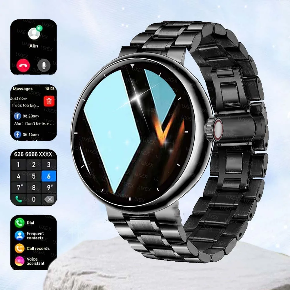 

Fashion Smartwatch Women 1.5 Inch HD Display App Control Fitness Wireless Call Wireless Charging Original Watches Smart Men New
