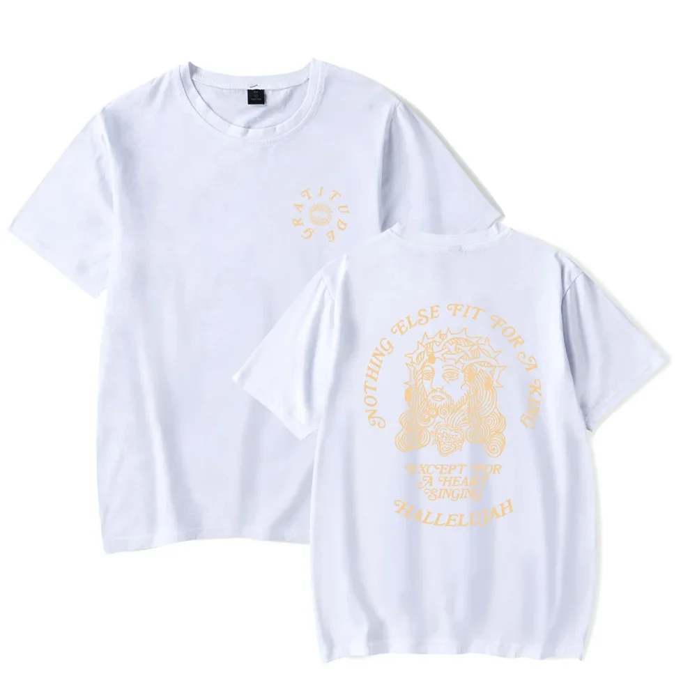 Brandon Lake Nothing Else Fit For a King T-Shirt Men/Women Streetwear T-Shirt Shirt Short Sleeve