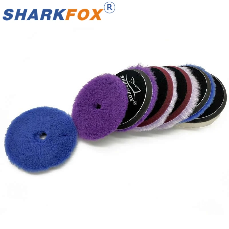 1Pc 6inch Mixed color polishing pad car waxing sponge disc wool wheel car paint surface care polishing pad car polishing machine