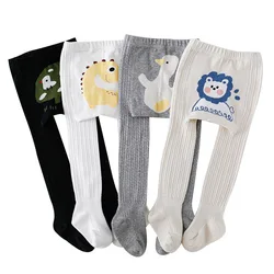 Spring and Autumn Cute Cartoon Animals for Boys and Girls Fashion Comfortable Breathable Cotton Pantyhose for Babies