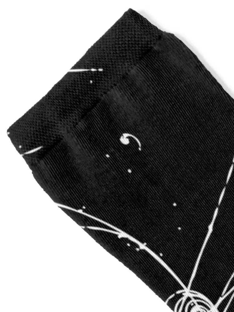 Particle tracks (dark) Socks summer Argentina golf Mens Socks Women's