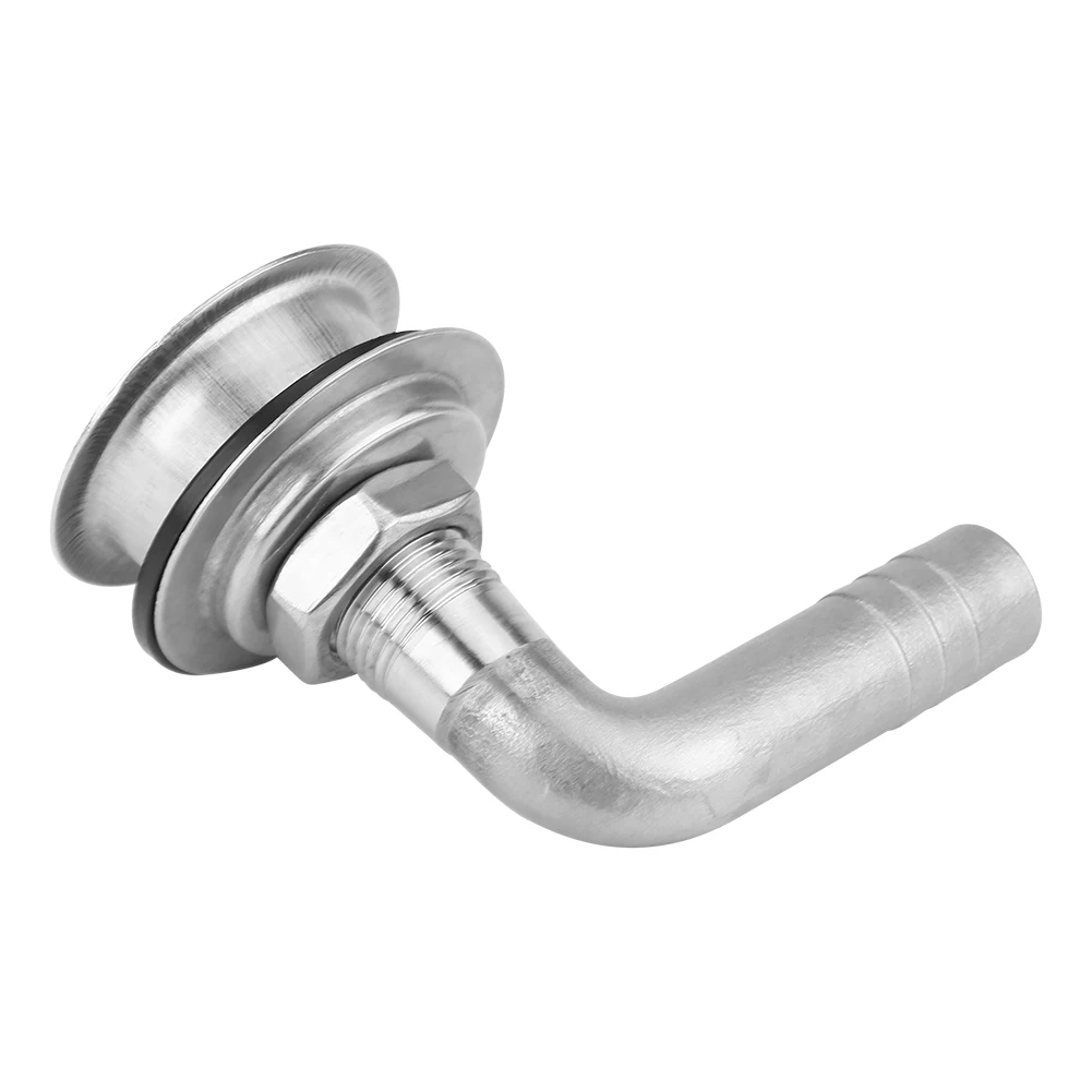 فتحة تهوية خزان غاز وقود القوارب ، 90 درجة من الفولاذ المقاوم للصدأ ، فتحة تهوية خزان الغاز للخرطوم #3