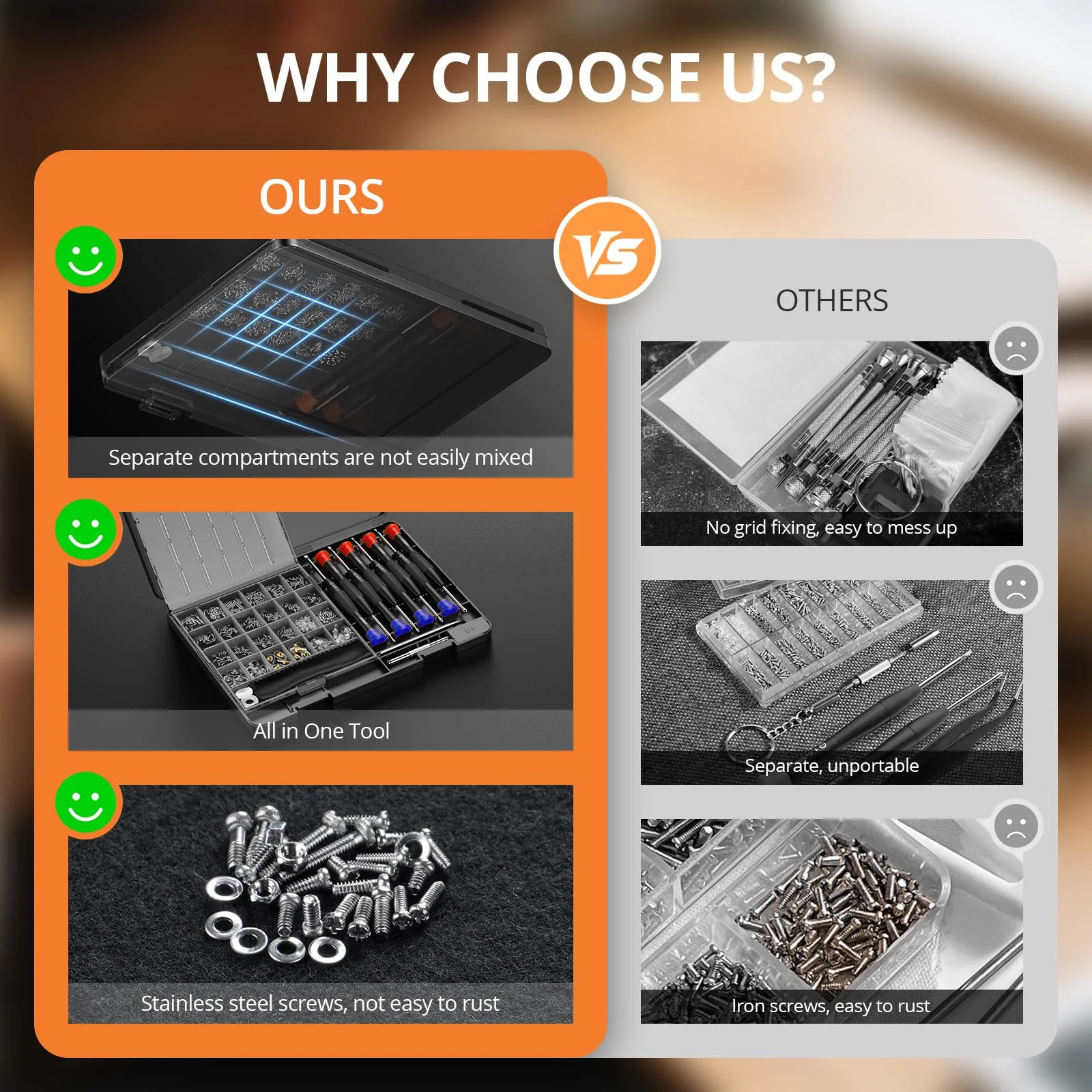 مجموعة أدوات إصلاح النظارات مع براغي وسادات أنف للنظارة وملاقط قماش للتنظيف ومفك براغي دقيق للنظارات الشمسية