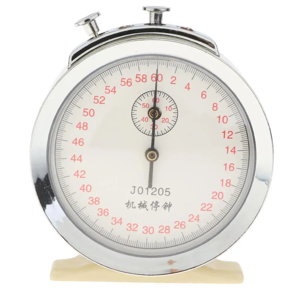 Physics Experiment Timer Iron Mechanical Stopwatch Educational Instrument for Classroom and Lab Activities